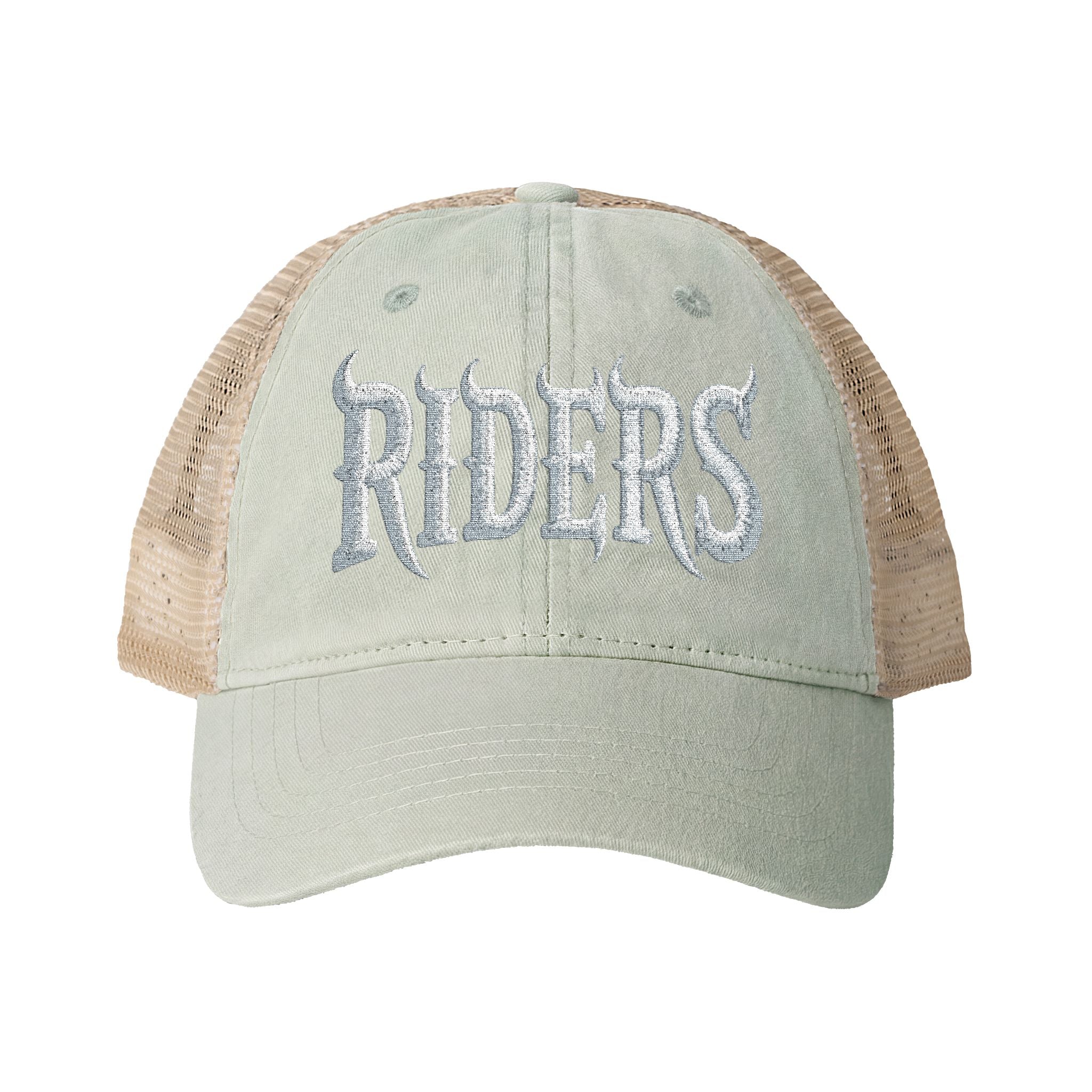 Washed Mesh-Back Cap — Pattern Mix Edition