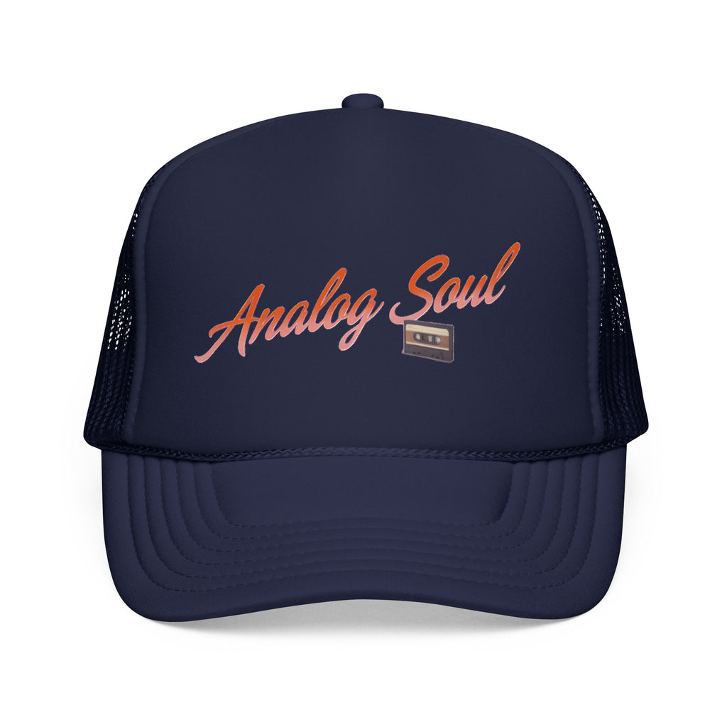 Analog Soul Trucker Hat — Retro Cassette Foam Trucker Cap | Noorve | Hats