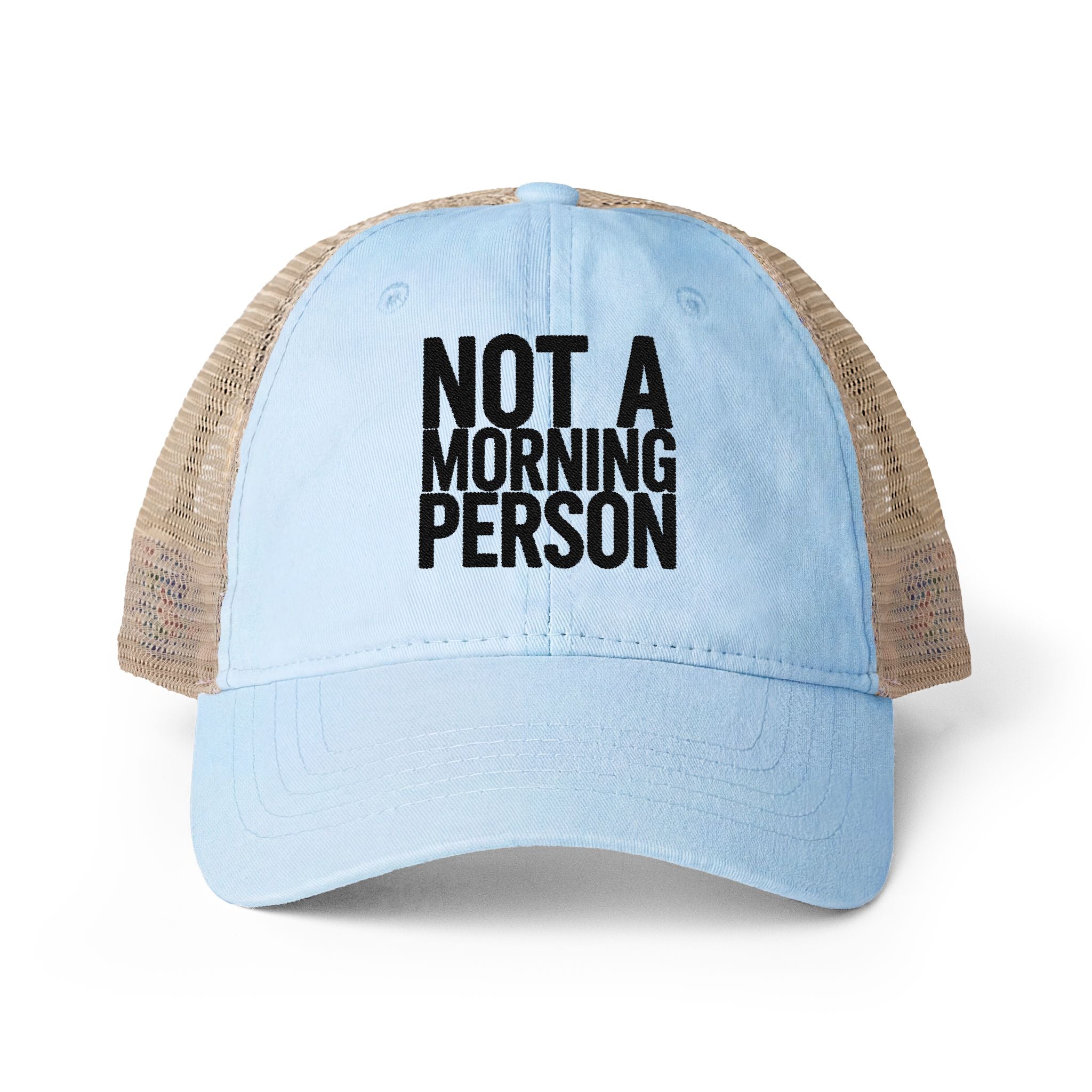 Chocolate Safari Washed Mesh-Back Cap | Noorve | Hats