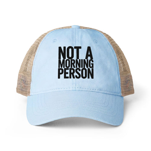 Chocolate Safari Washed Mesh-Back Cap | Noorve | Hats