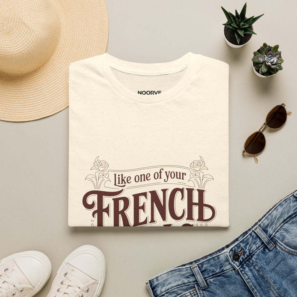 French Girls T-Shirt — Like One of Your French Girls Vintage Script Tee | Noorve | T-Shirt