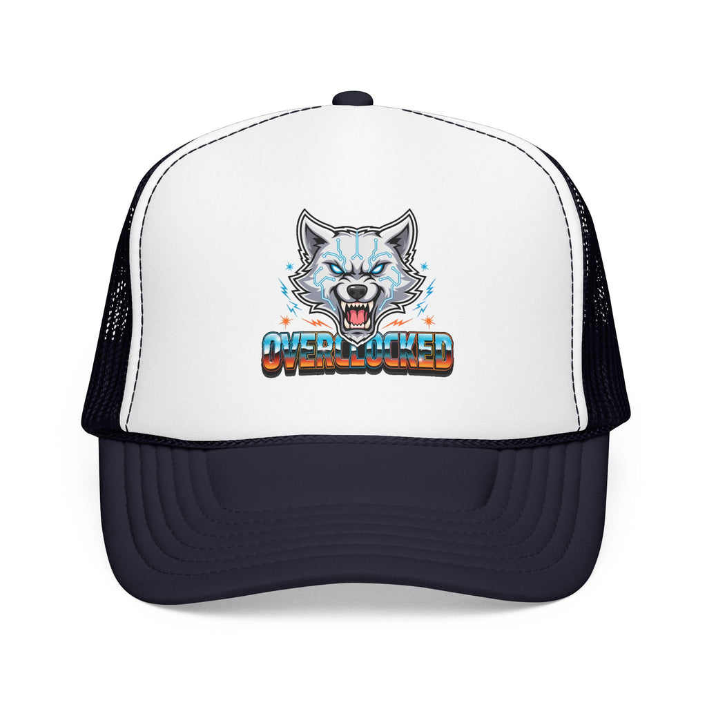 Wolf Trucker Hat — Fierce Arctic Wolf Foam Trucker Cap | Noorve | Hats