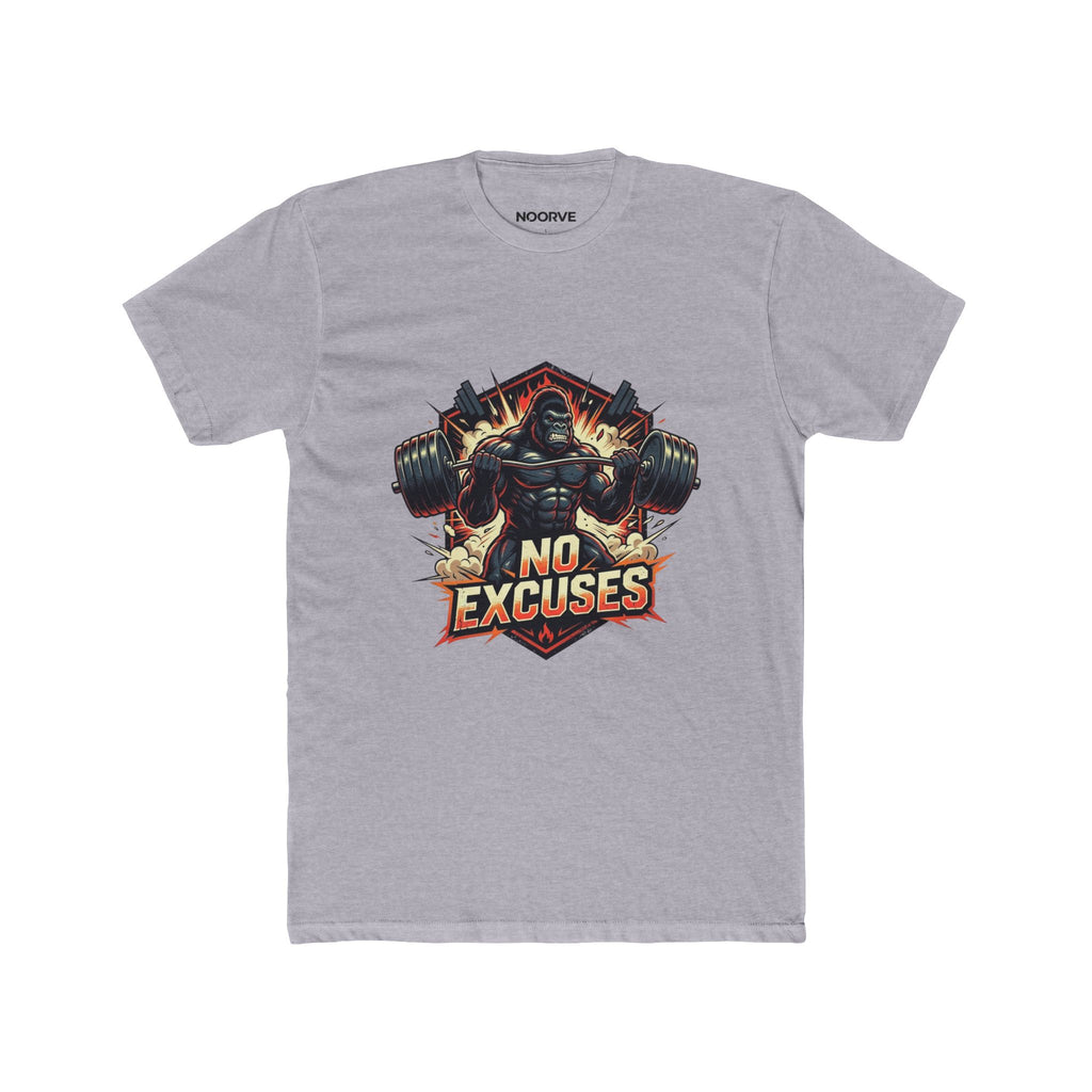 No Excuses Gym T-Shirt — Motivational Weightlifting Tee | Noorve | T-Shirt