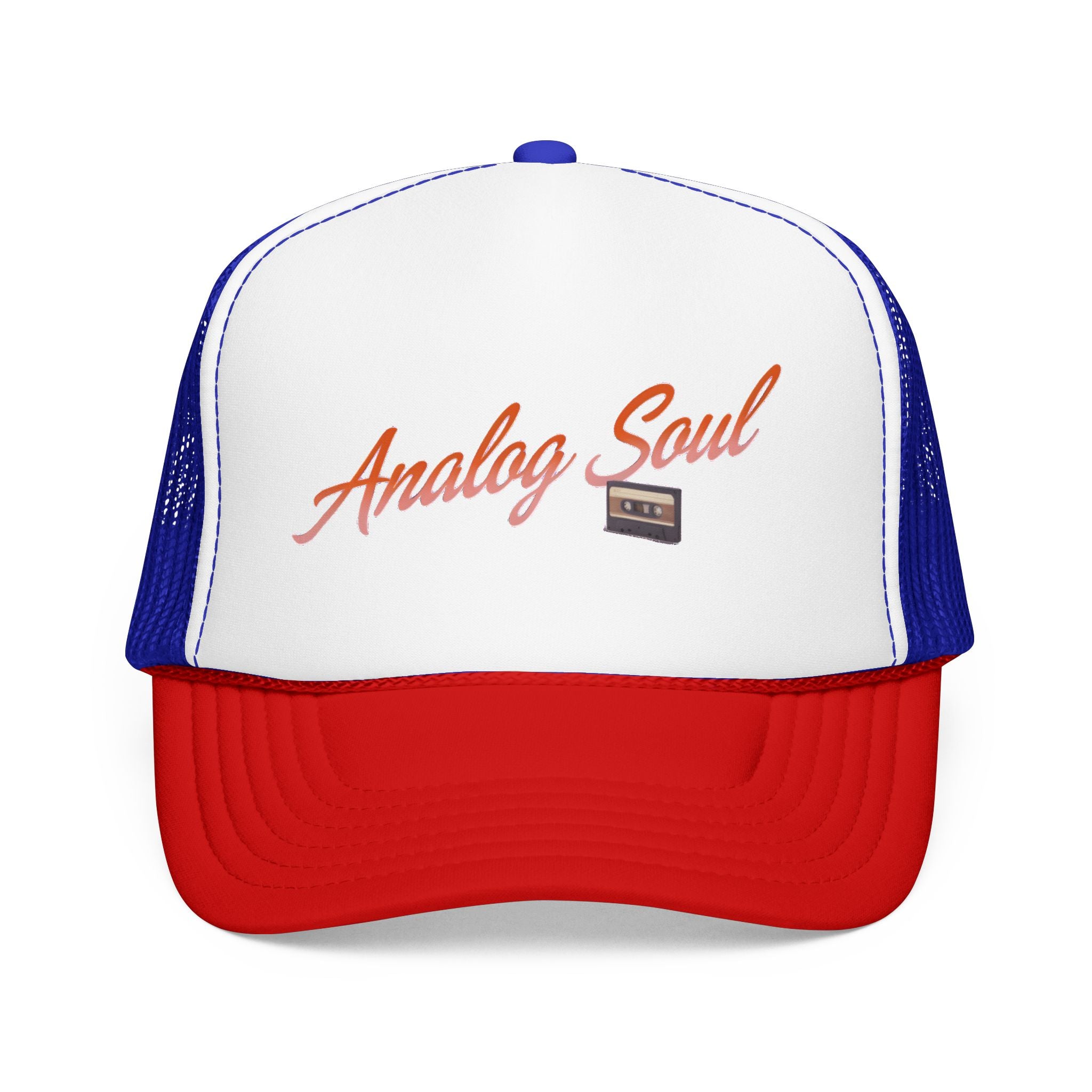 Analog Soul Trucker Hat — Retro Cassette Foam Trucker Cap | Noorve | Hats
