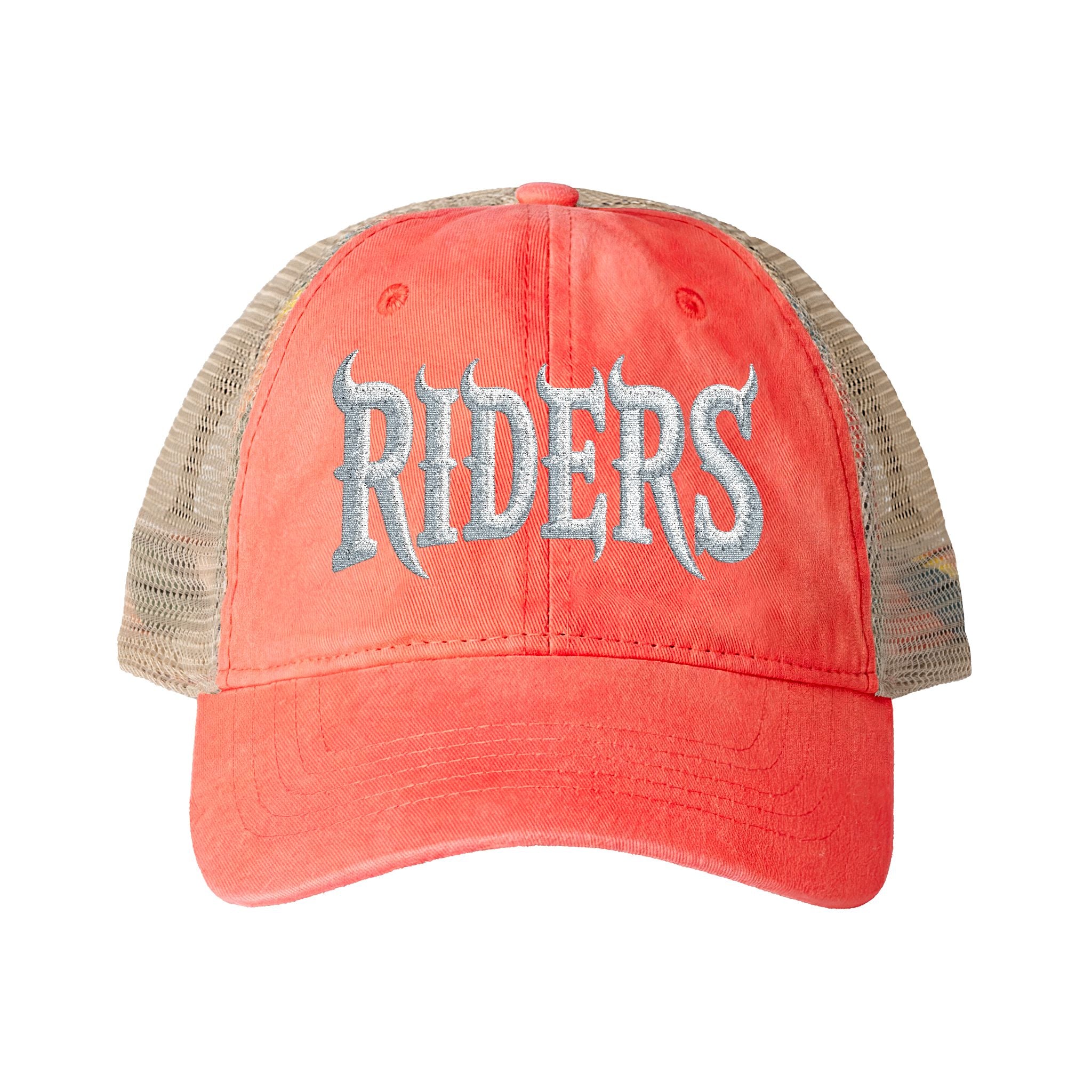 Washed Mesh-Back Cap — Pattern Mix Edition