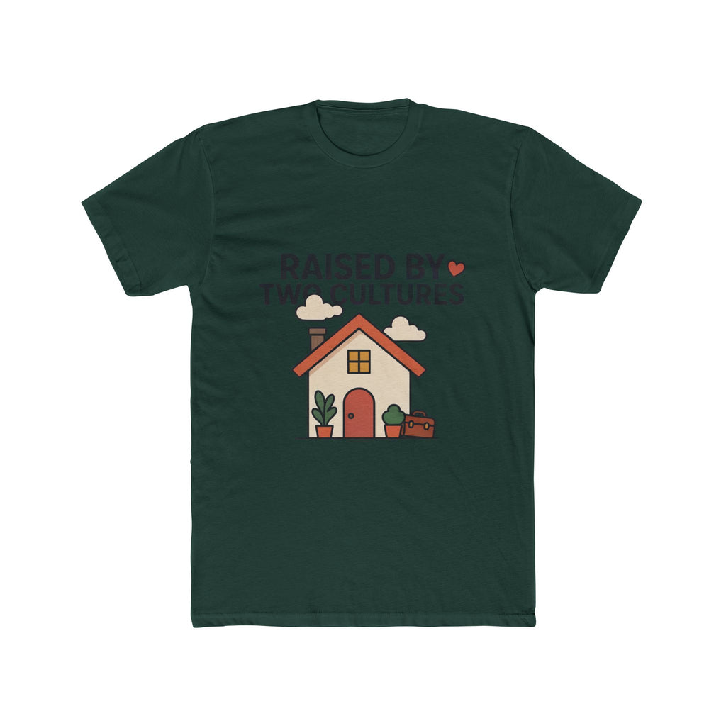 Raised by Two Cultures T-Shirt — My Accent Is The Proof Multicultural Pride Tee | Noorve | T-Shirt