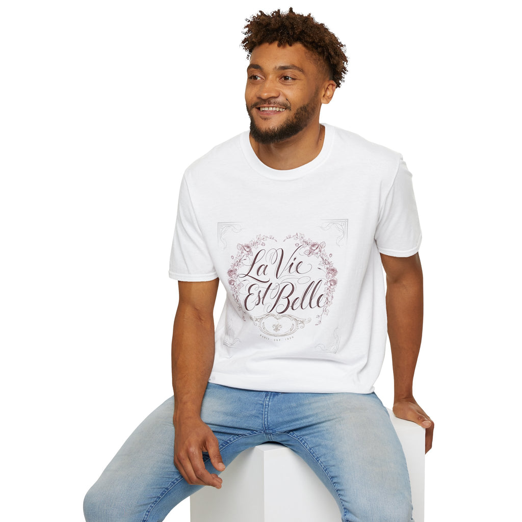 La Vie Est Belle Floral T-Shirt