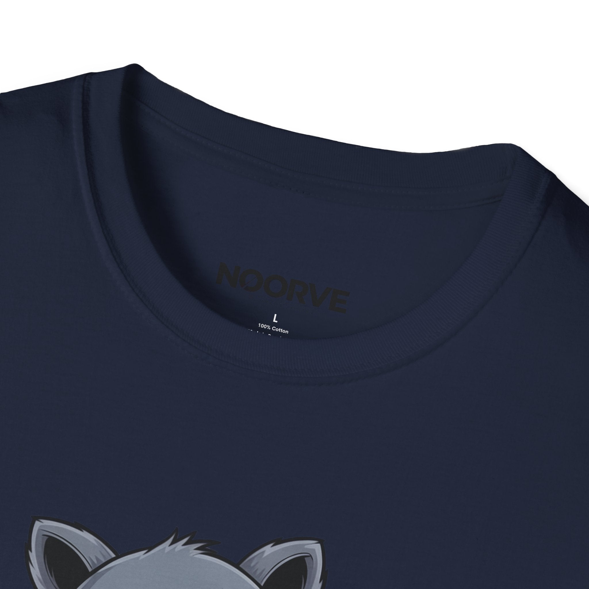 Midnight Snack Crew T-Shirt — Cute Raccoon Donut Tee