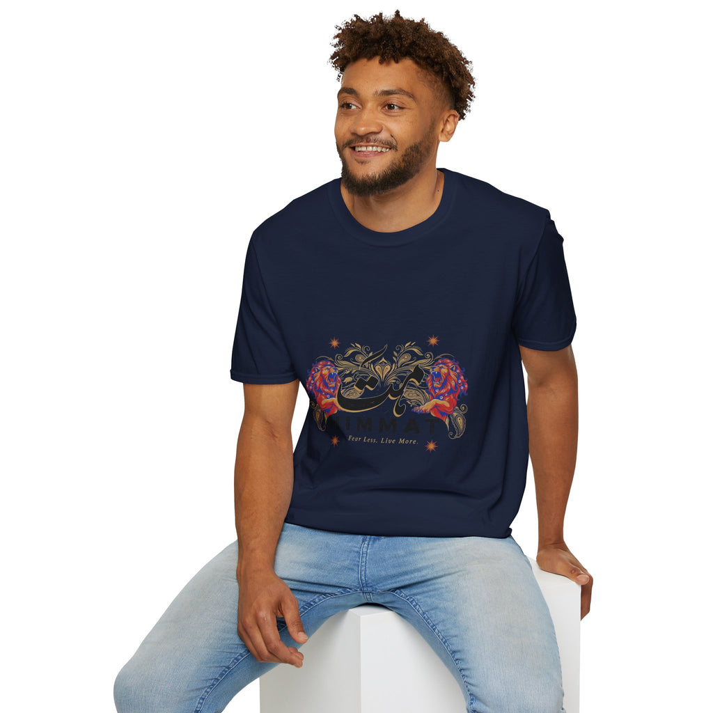 Himmat Floral Calligraphy T-Shirt — Inspirational Urdu Design