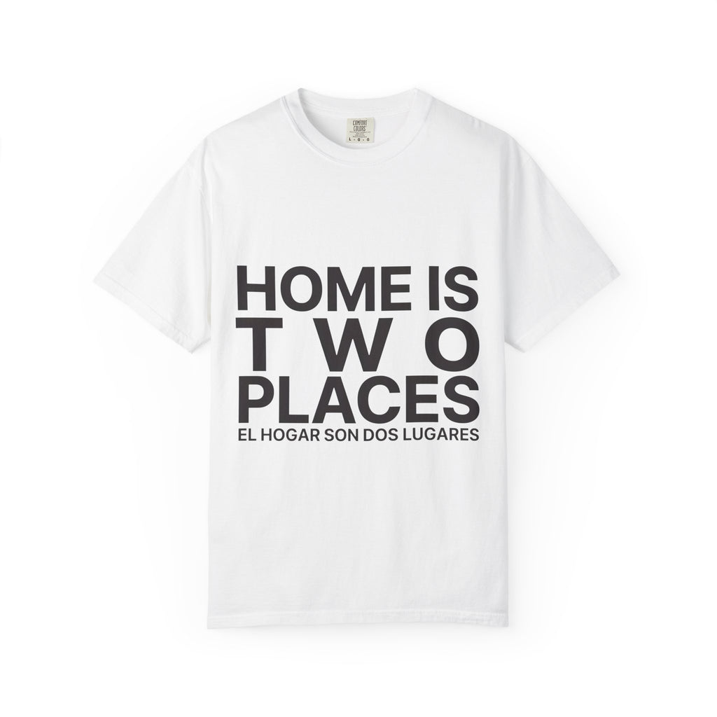 Home Is Two Places T-Shirt — First Generation, Full Heart Graphic Tee | Noorve | T-Shirt