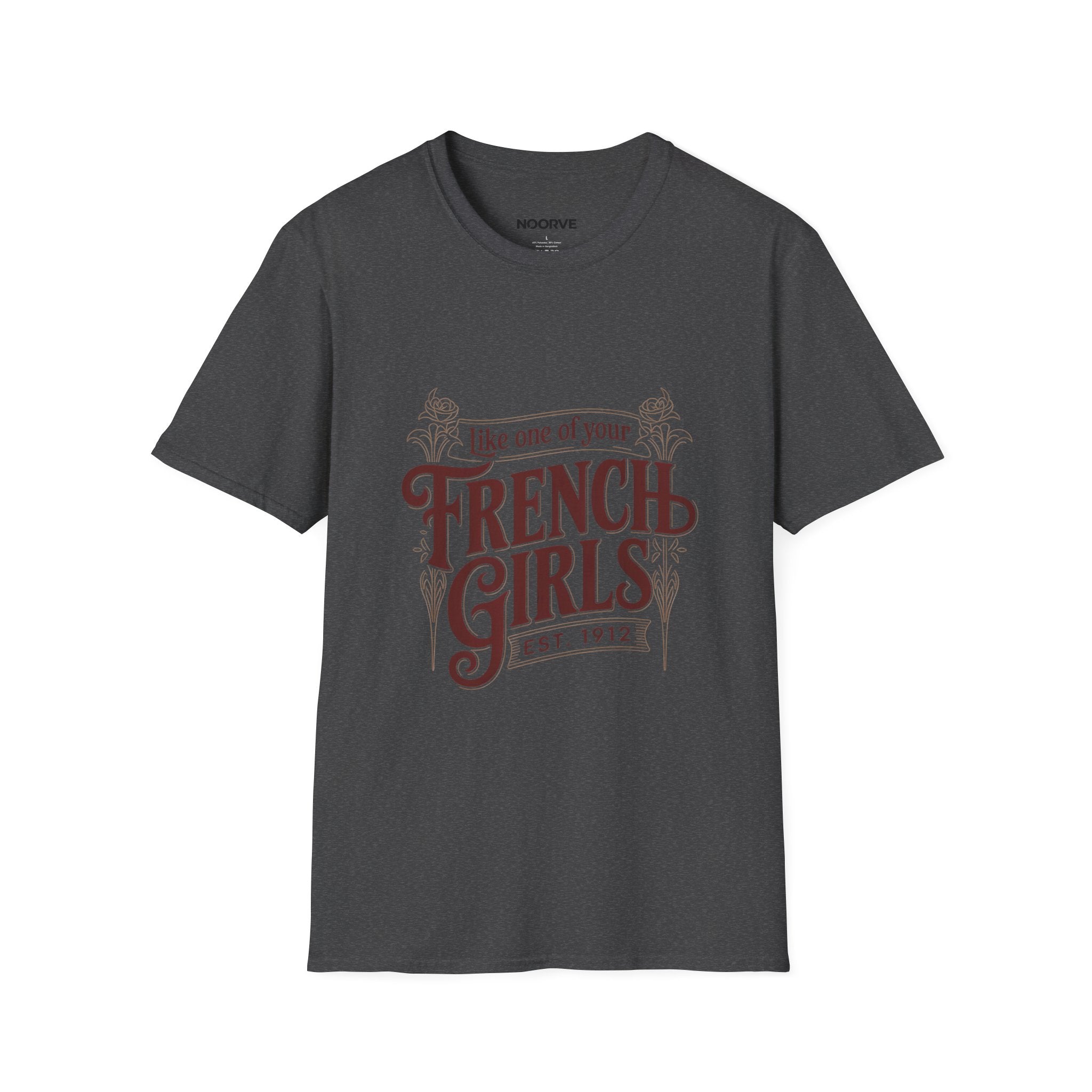 French Girls T-Shirt — "Like One of Your French Girls" Vintage Script Tee