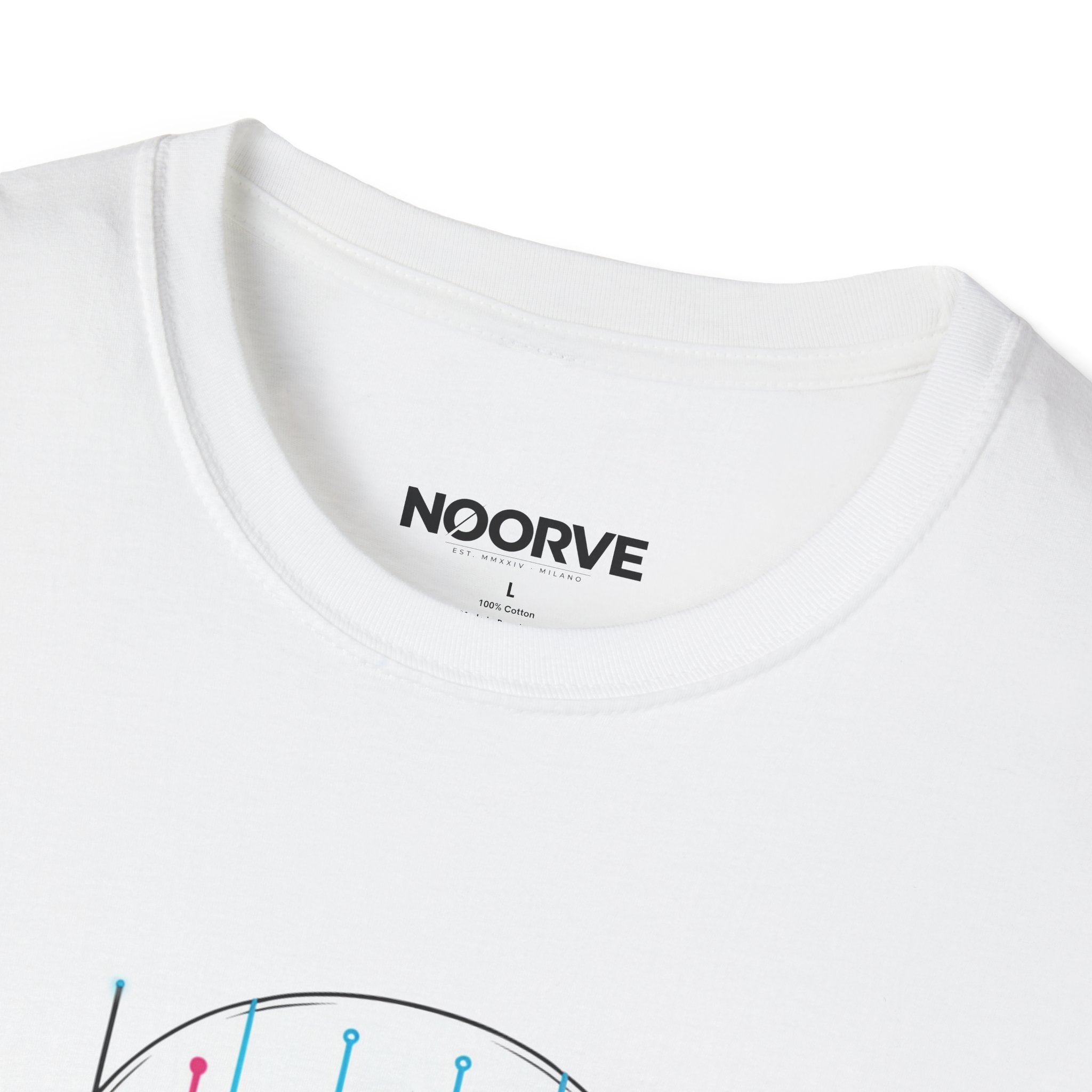 Cyber Skull T‑Shirt — 'Human Powered' Retro Futuristic Graphic Tee