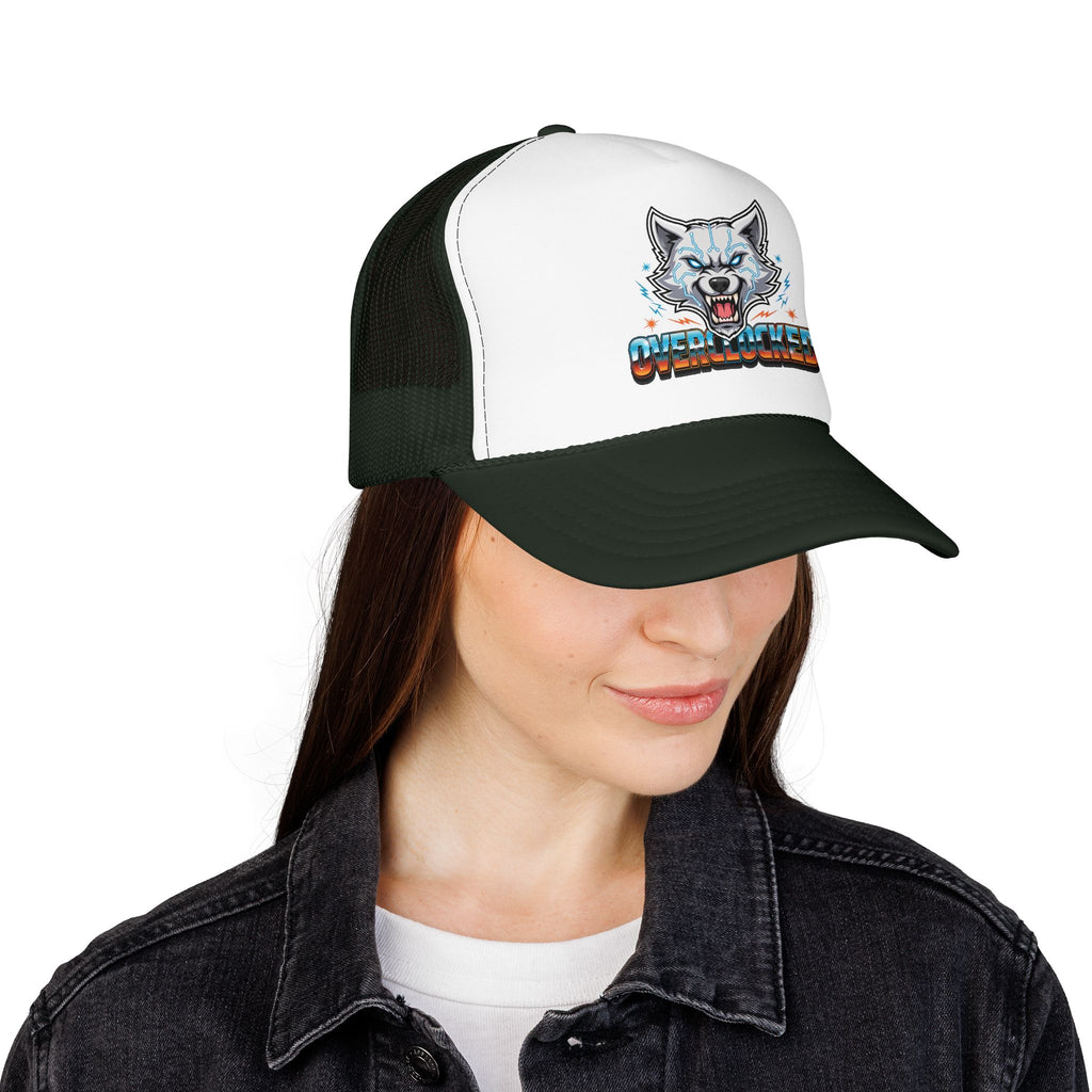 Wolf Trucker Hat — Fierce Arctic Wolf Foam Trucker Cap