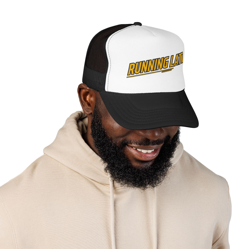 Running Late Trucker Hat — Vintage Mesh Edition