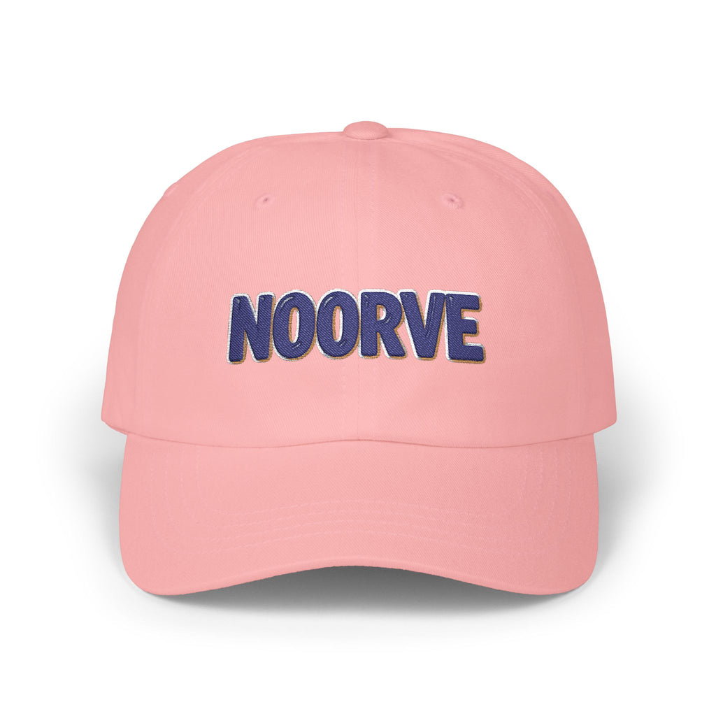 Dad Cap — Embroidered NOORVE White Classic Baseball Hat | Noorve | Hats