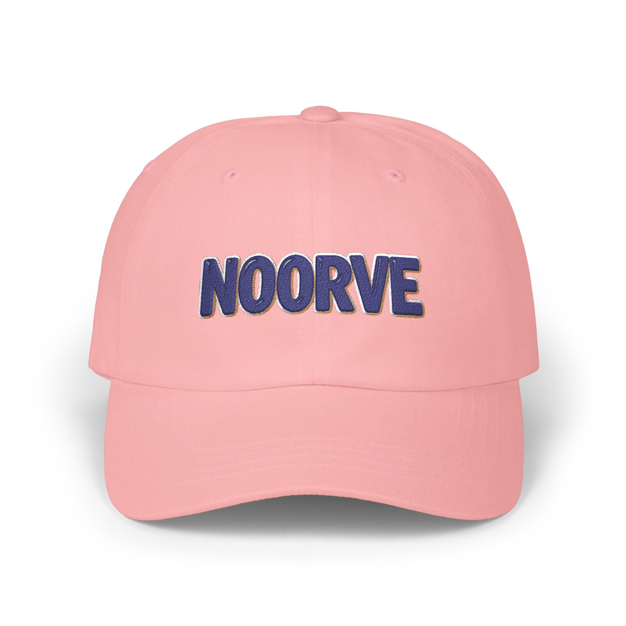 Dad Cap — Embroidered NOORVE White Classic Baseball Hat | Noorve | Hats