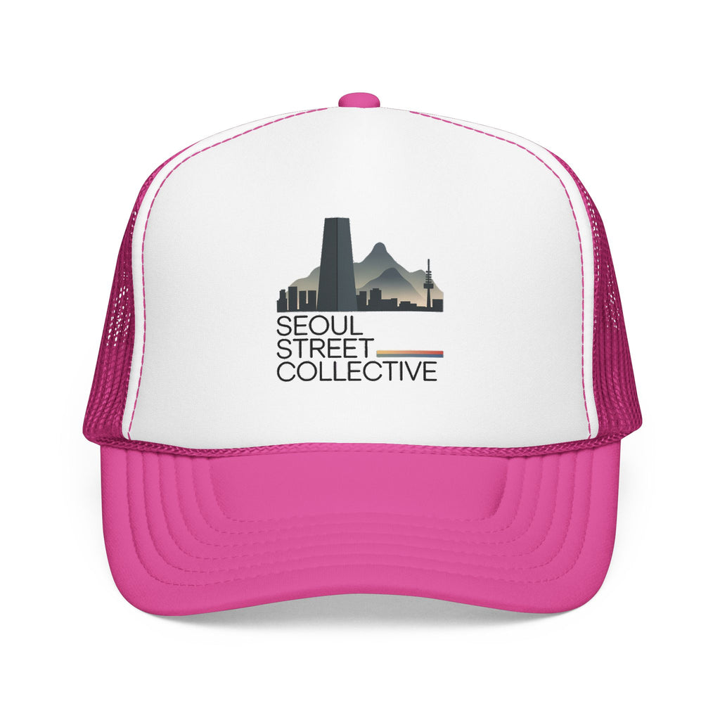 Trucker Hat — Salt Lake City Skyline Vintage Graphic | Noorve | Hats