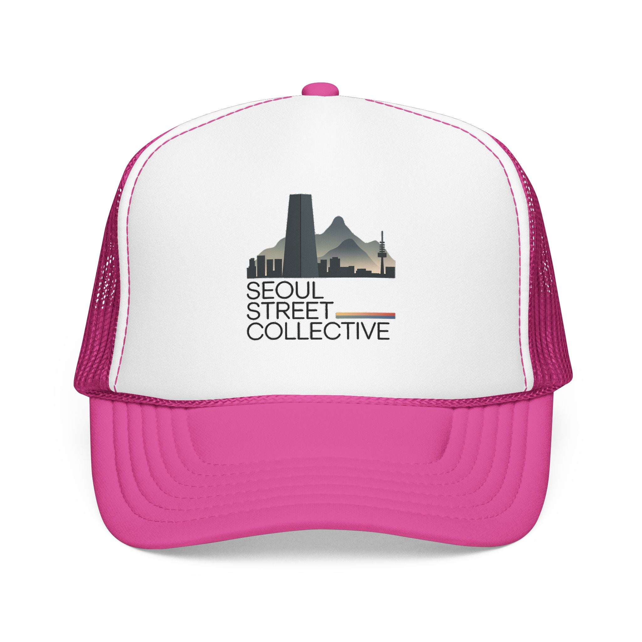 Trucker Hat — Salt Lake City Skyline Vintage Graphic | Noorve | Hats