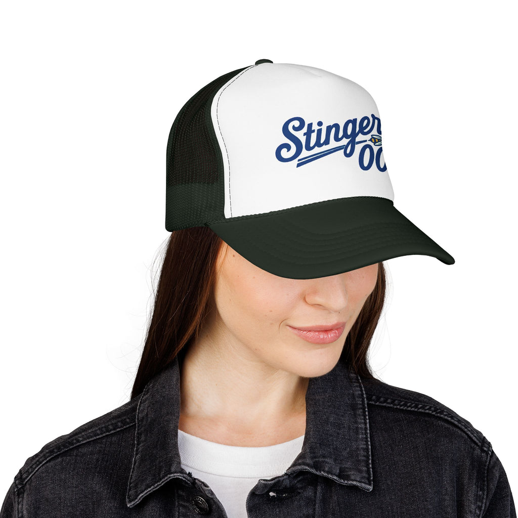 Stingers 00 Foam Trucker Hat — Retro Sports Mesh Cap