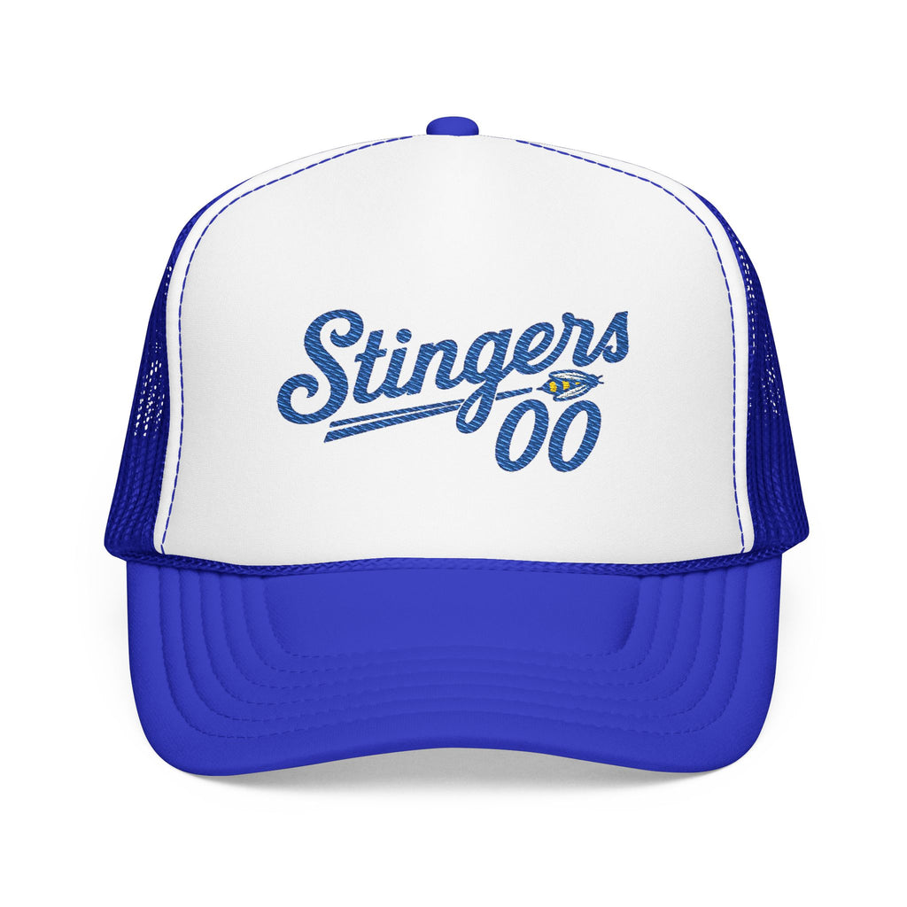 Stingers '00 Trucker Hat — Vintage Script Foam Mesh Cap | Noorve | Hats