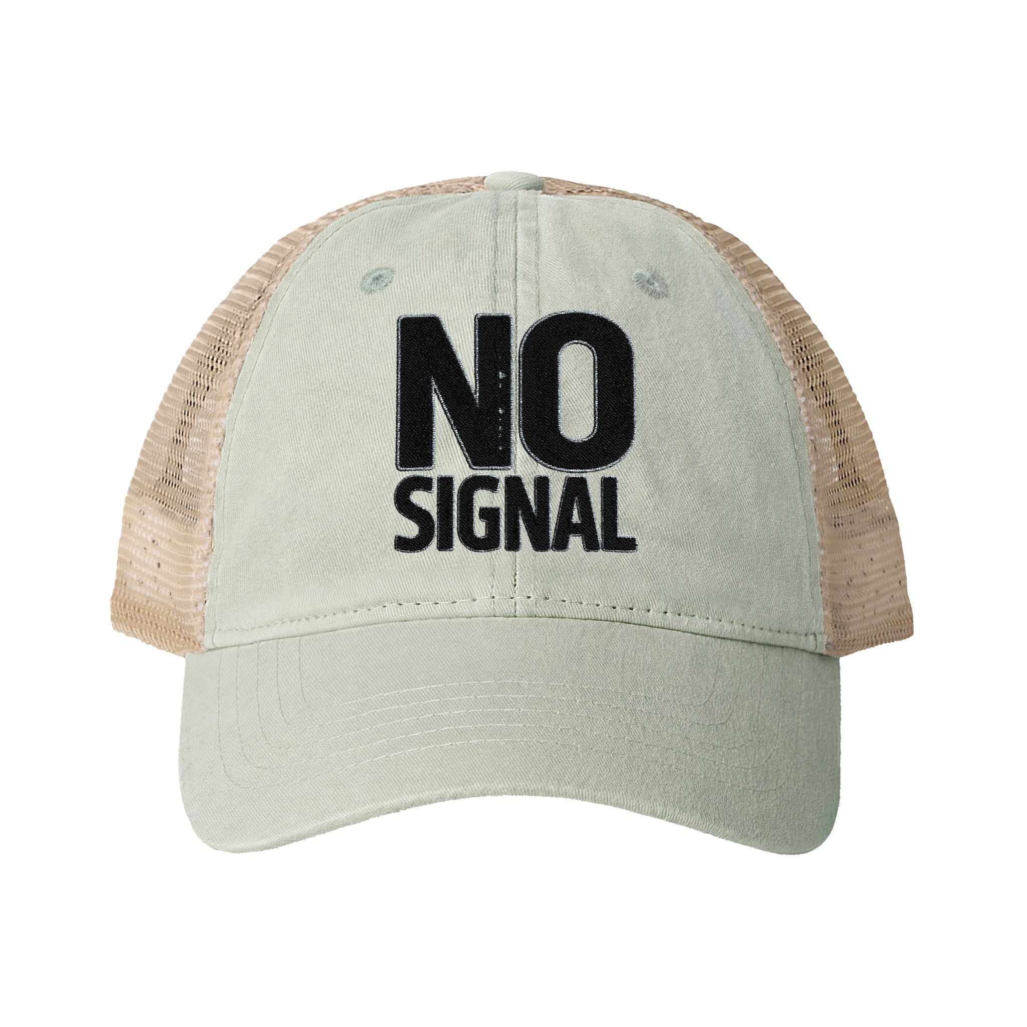 Dusty Pink Floral Washed Mesh-Back Cap