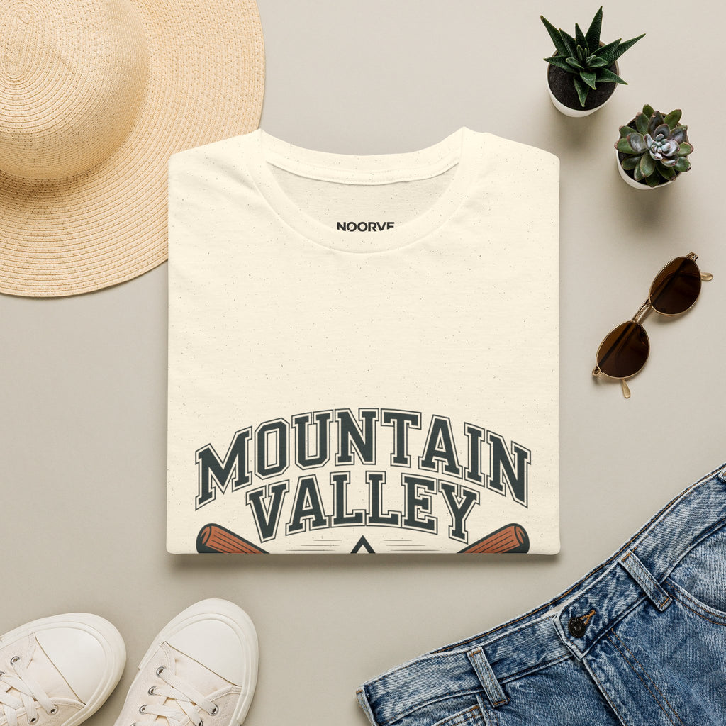 Mountain Valley University T‑Shirt — Vintage Collegiate Outdoor Tee