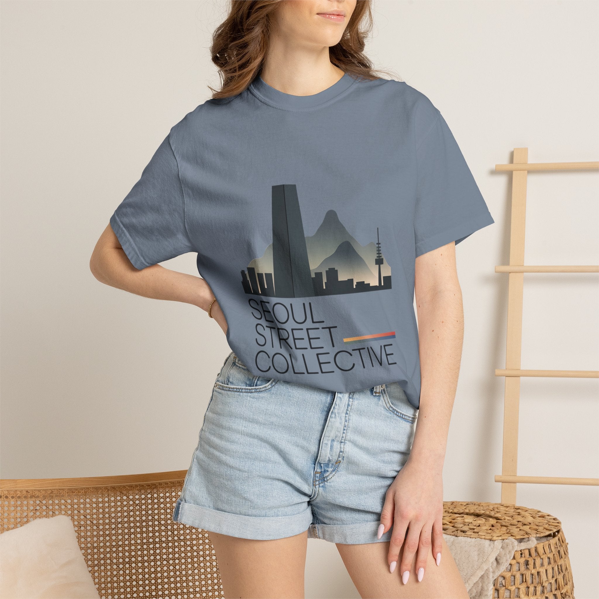 Seoul Street Collective T-Shirt — City Skyline Graphic Tee