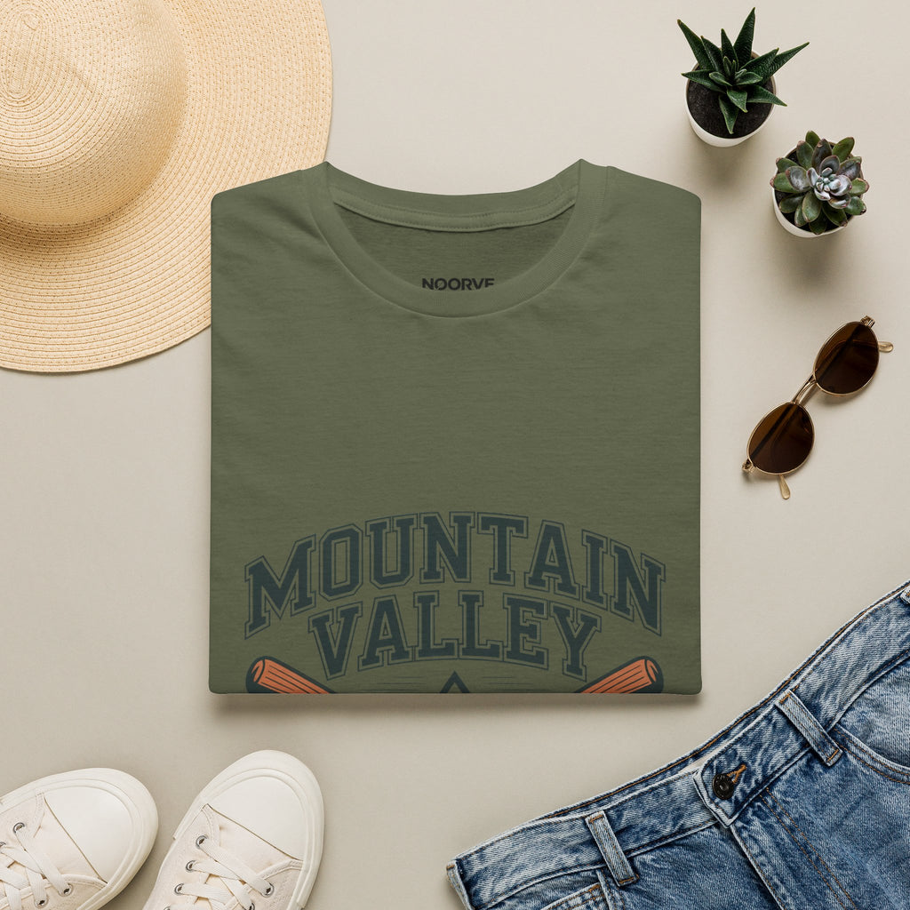 Mountain Valley University T‑Shirt — Vintage Collegiate Outdoor Tee