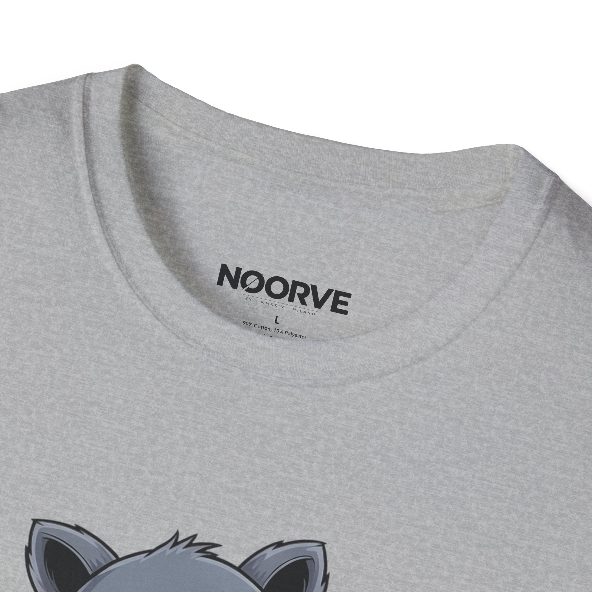 Midnight Snack Crew T-Shirt — Cute Raccoon Donut Tee