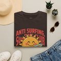 Anti Surfing Sun Club T-Shirt — Funny Retro Surfing Graphic Tee | Noorve | T-Shirt