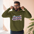 Hoodie — 'Certified Overthinker' & 'Anti Surfing Sun Club' Graphic Pullover | Noorve | Hoodie