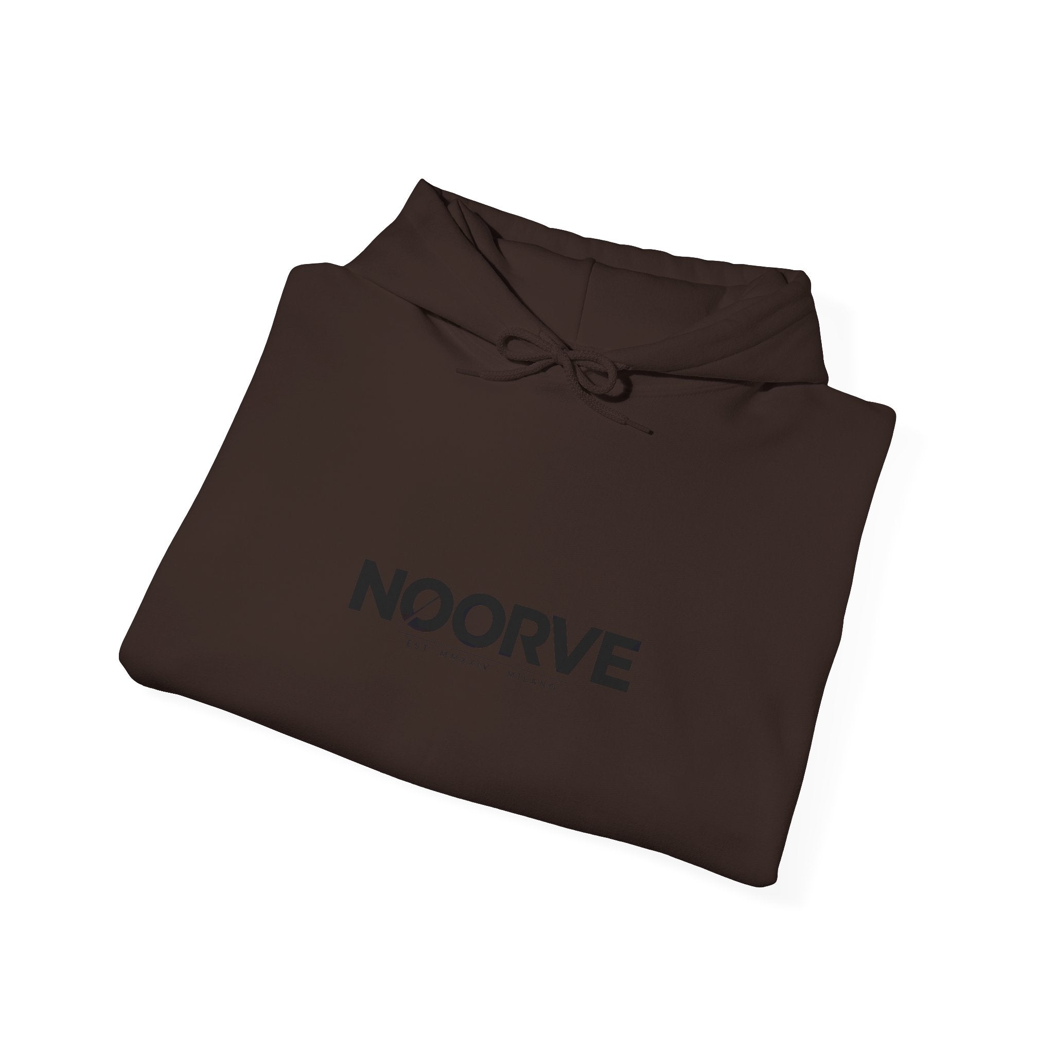 Noorve 'ISHQ' Script Hoodie — Floral Arabic Love Graphic Pullover