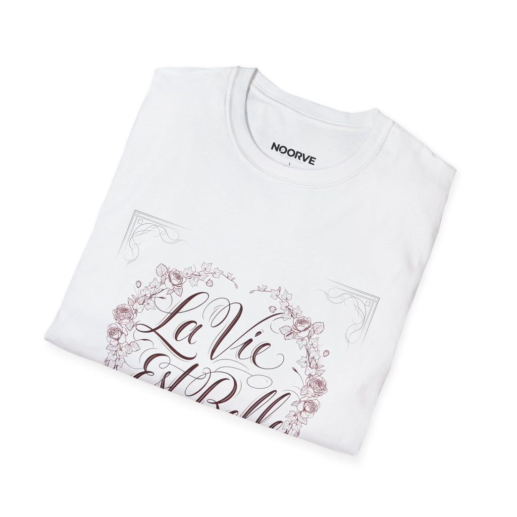 La Vie Est Belle Floral T-Shirt | Noorve | T-Shirt