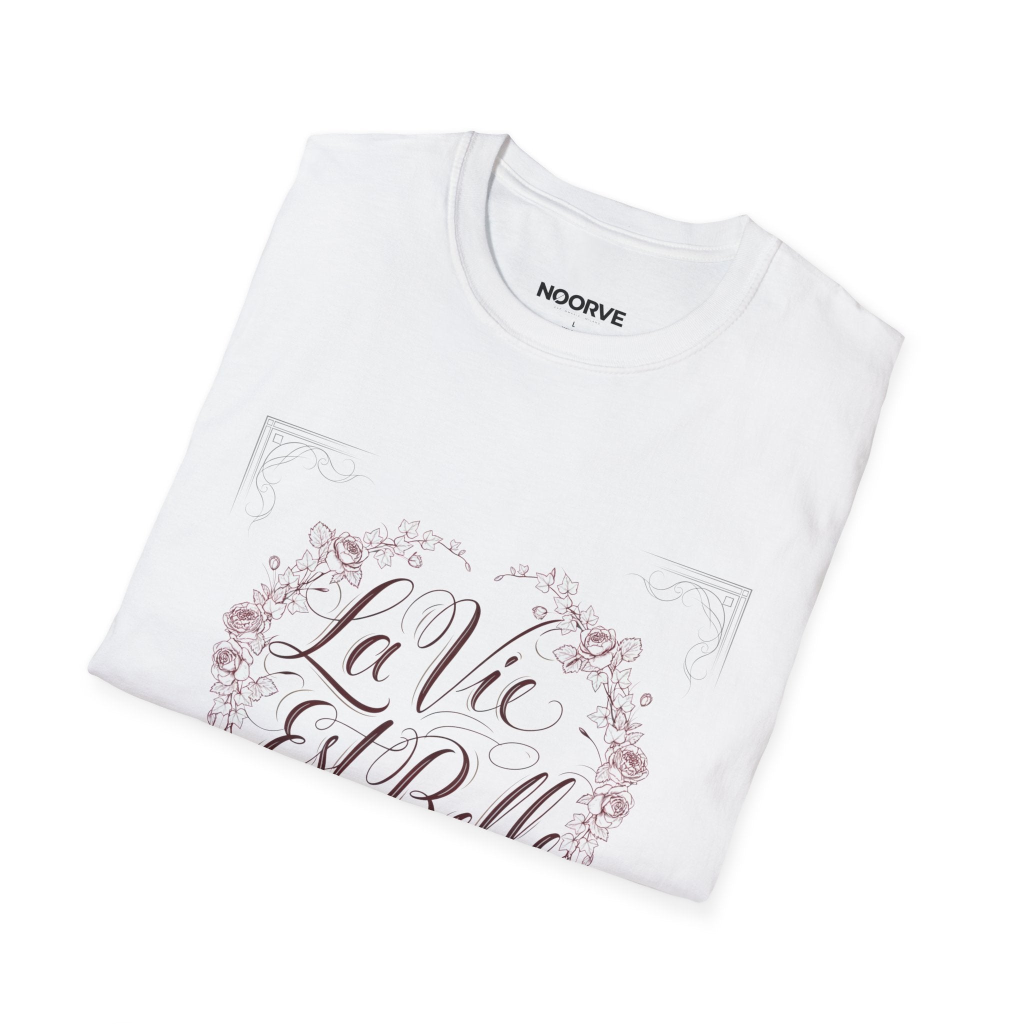 La Vie Est Belle Floral T-Shirt | Noorve | T-Shirt