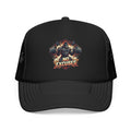 Trucker Hat — 'No Excuses' Gym Skull Design | Noorve | Hats