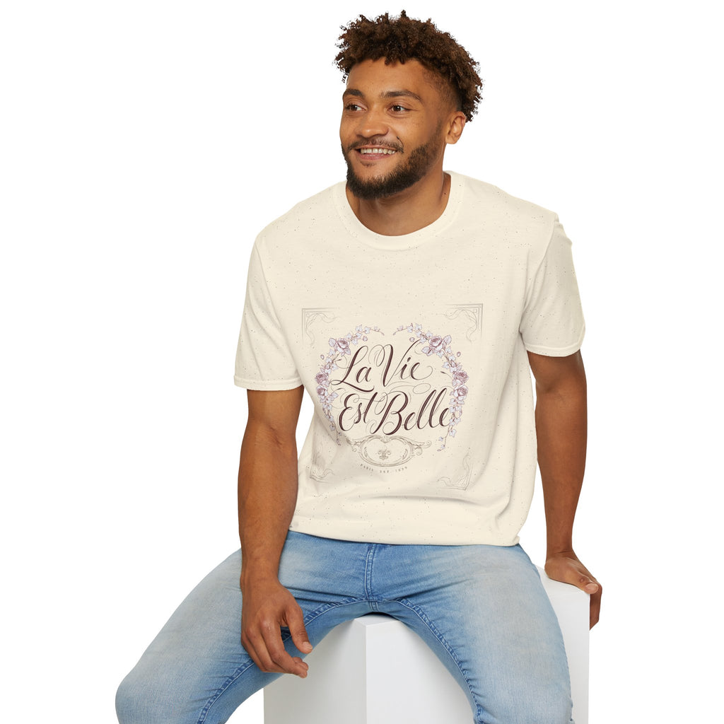 La Vie Est Belle Floral T-Shirt