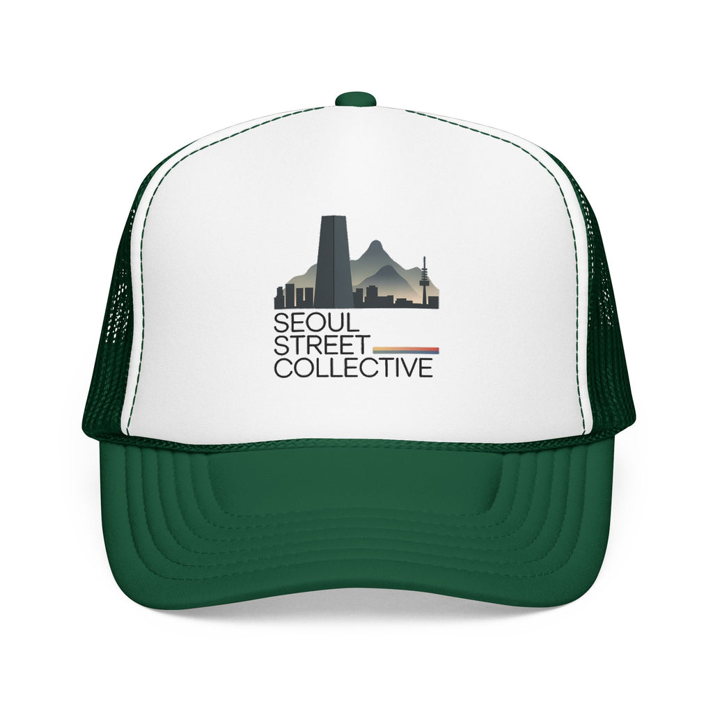 Trucker Hat — Salt Lake City Skyline Vintage Graphic | Noorve | Hats