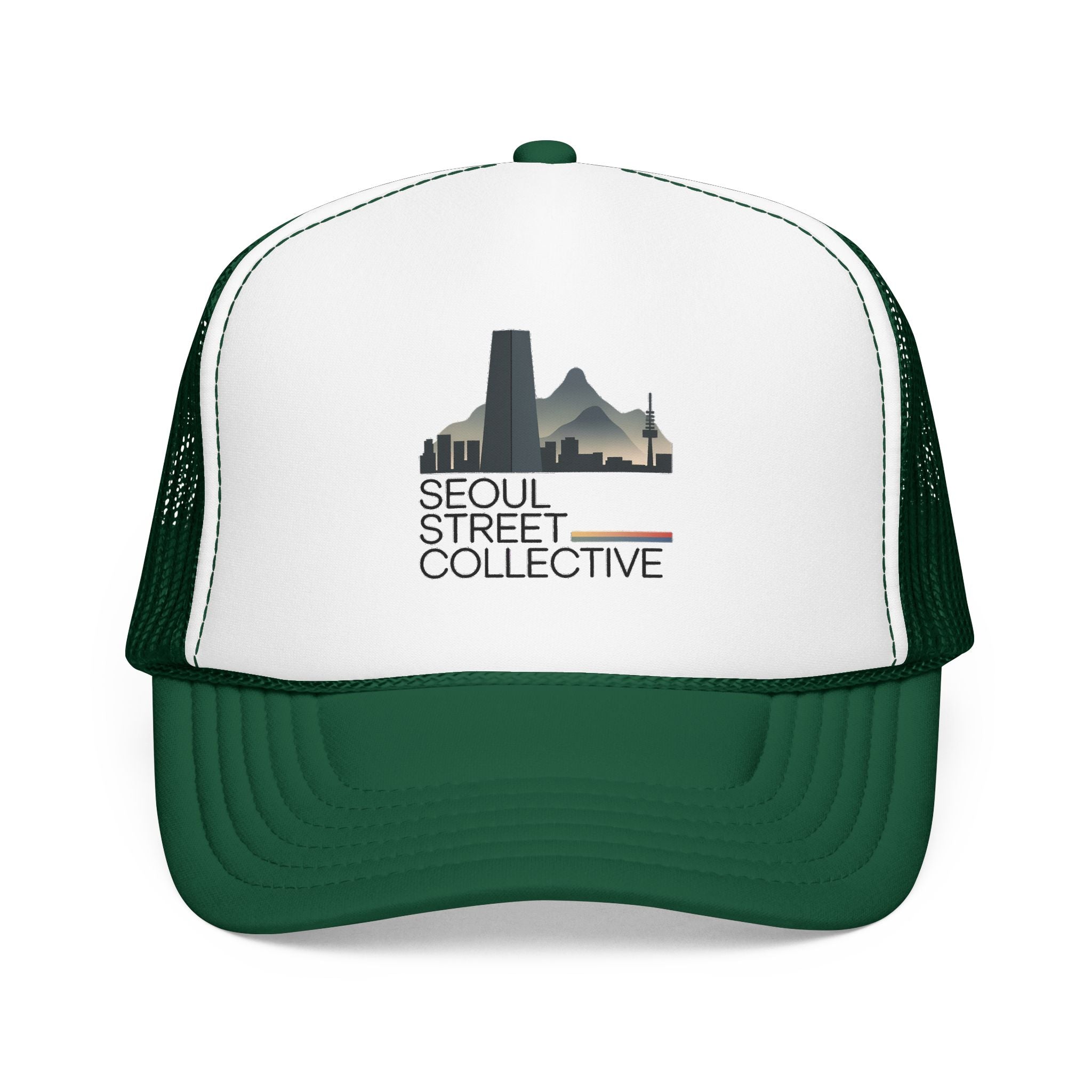 Trucker Hat — Salt Lake City Skyline Vintage Graphic | Noorve | Hats