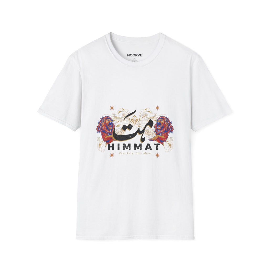 Himmat Floral Calligraphy T-Shirt — Inspirational Urdu Design