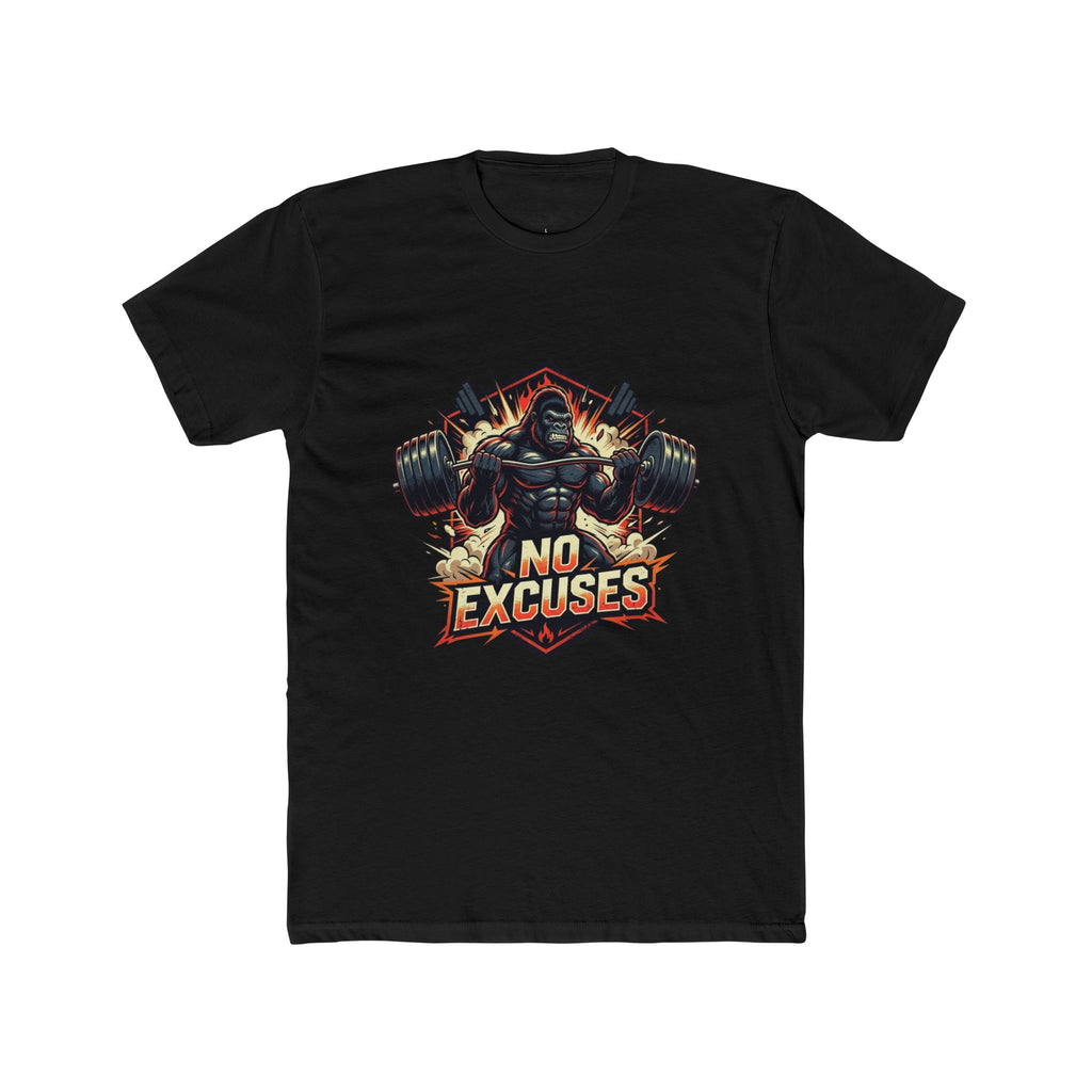 No Excuses Gym T-Shirt — Motivational Weightlifting Tee | Noorve | T-Shirt