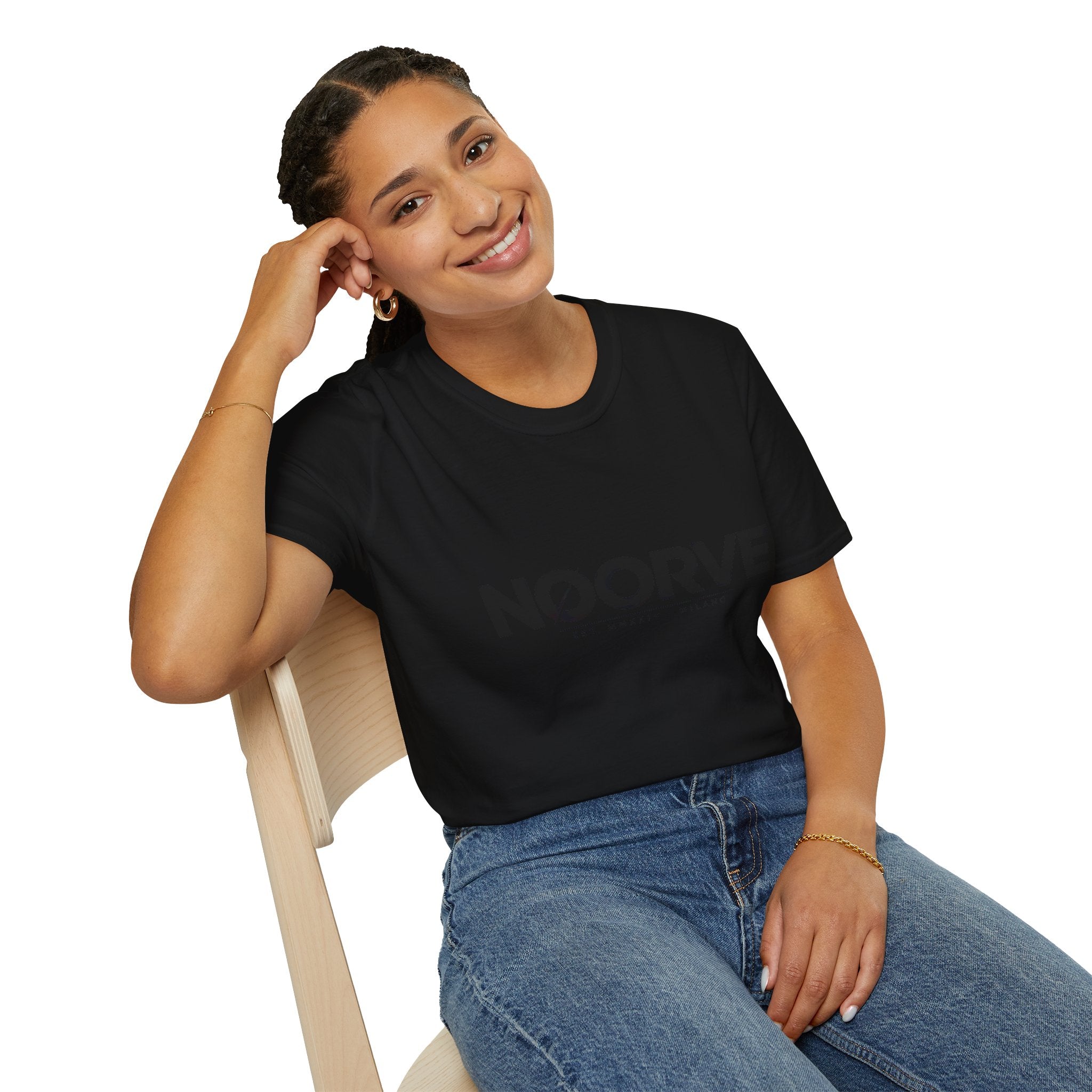 NOORVE Logo T-Shirt — Minimalist Milano Graphic Tee