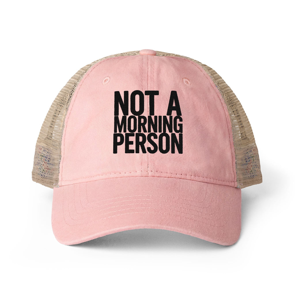 Chocolate Safari Washed Mesh-Back Cap | Noorve | Hats