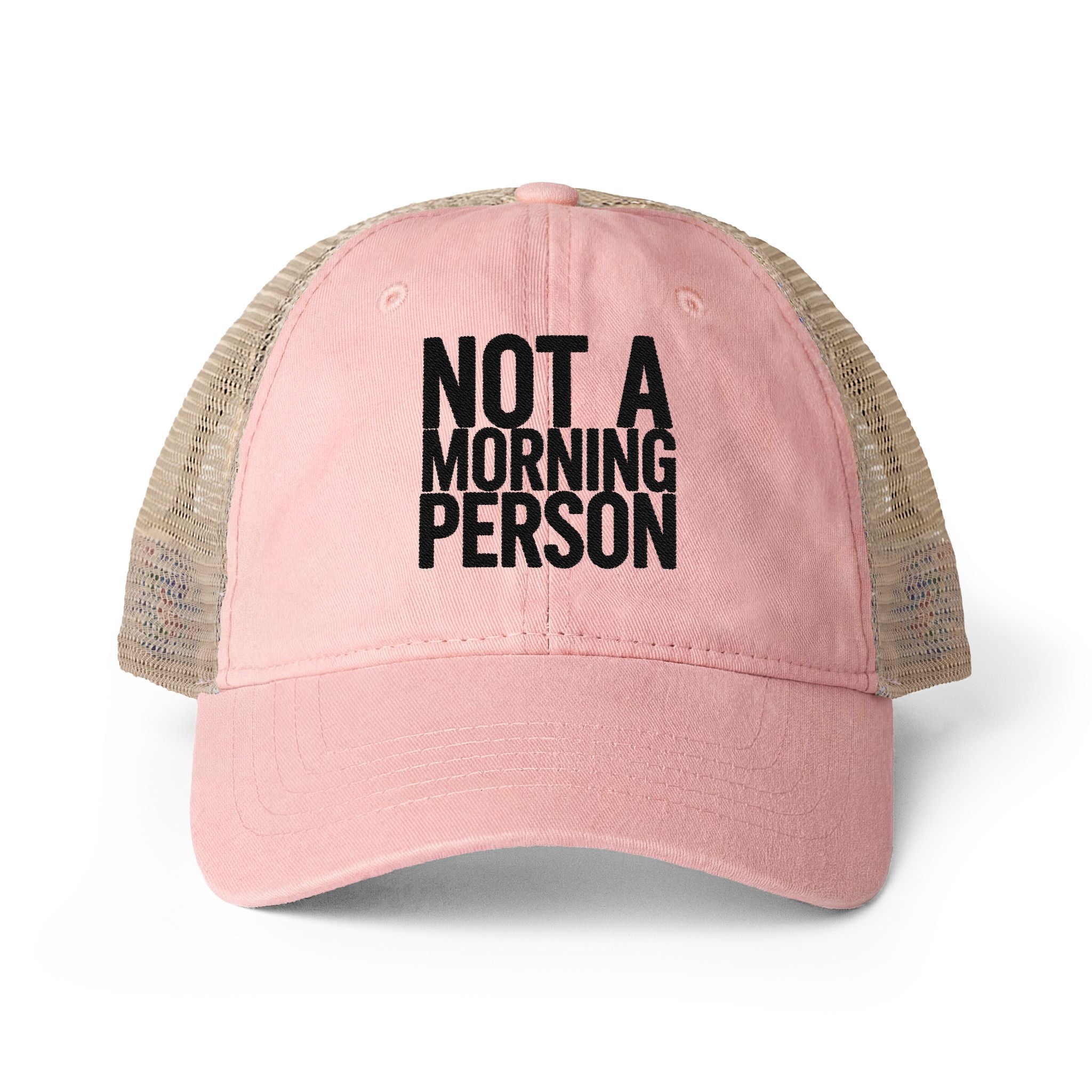 Chocolate Safari Washed Mesh-Back Cap | Noorve | Hats