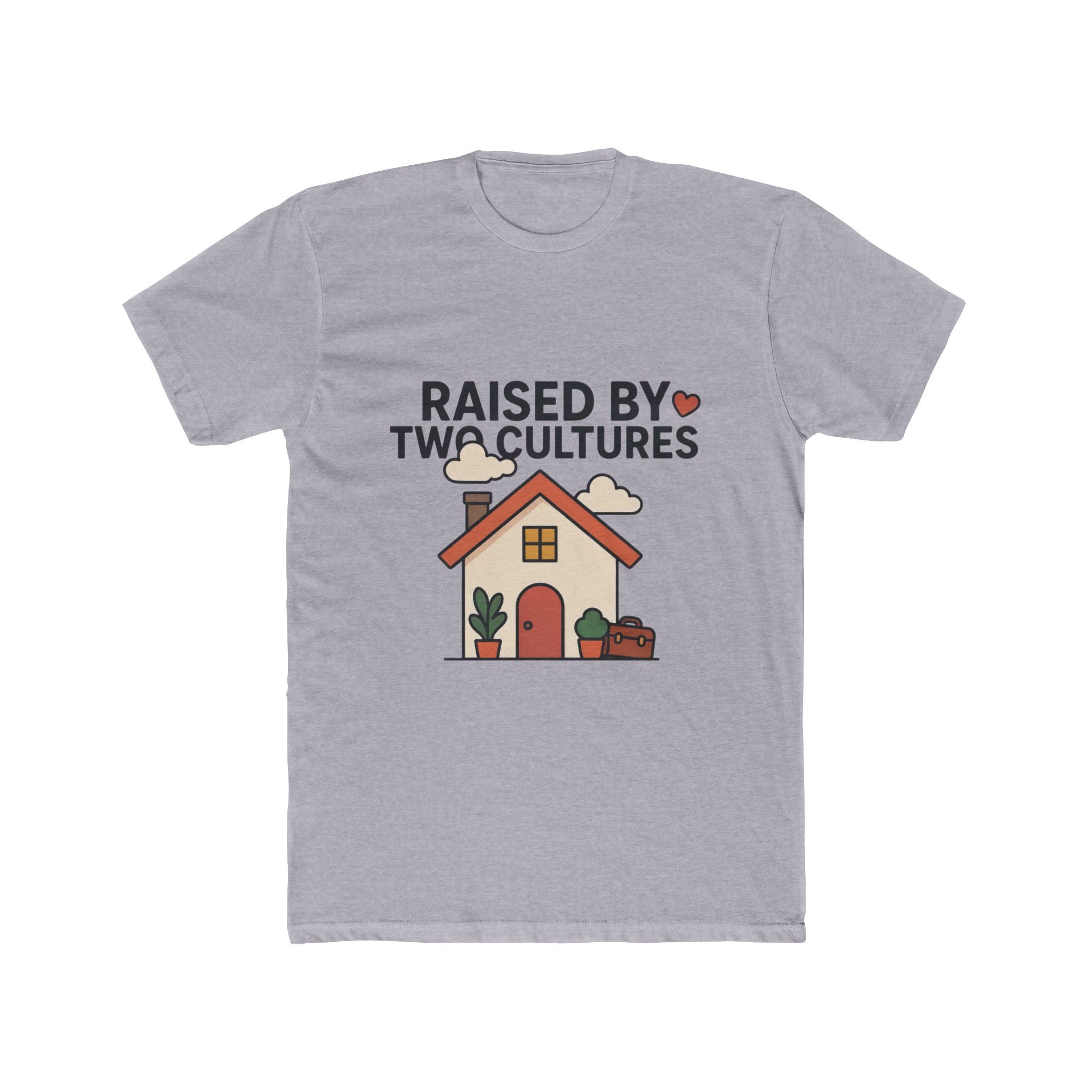 Raised by Two Cultures T-Shirt — My Accent Is The Proof Multicultural Pride Tee | Noorve | T-Shirt