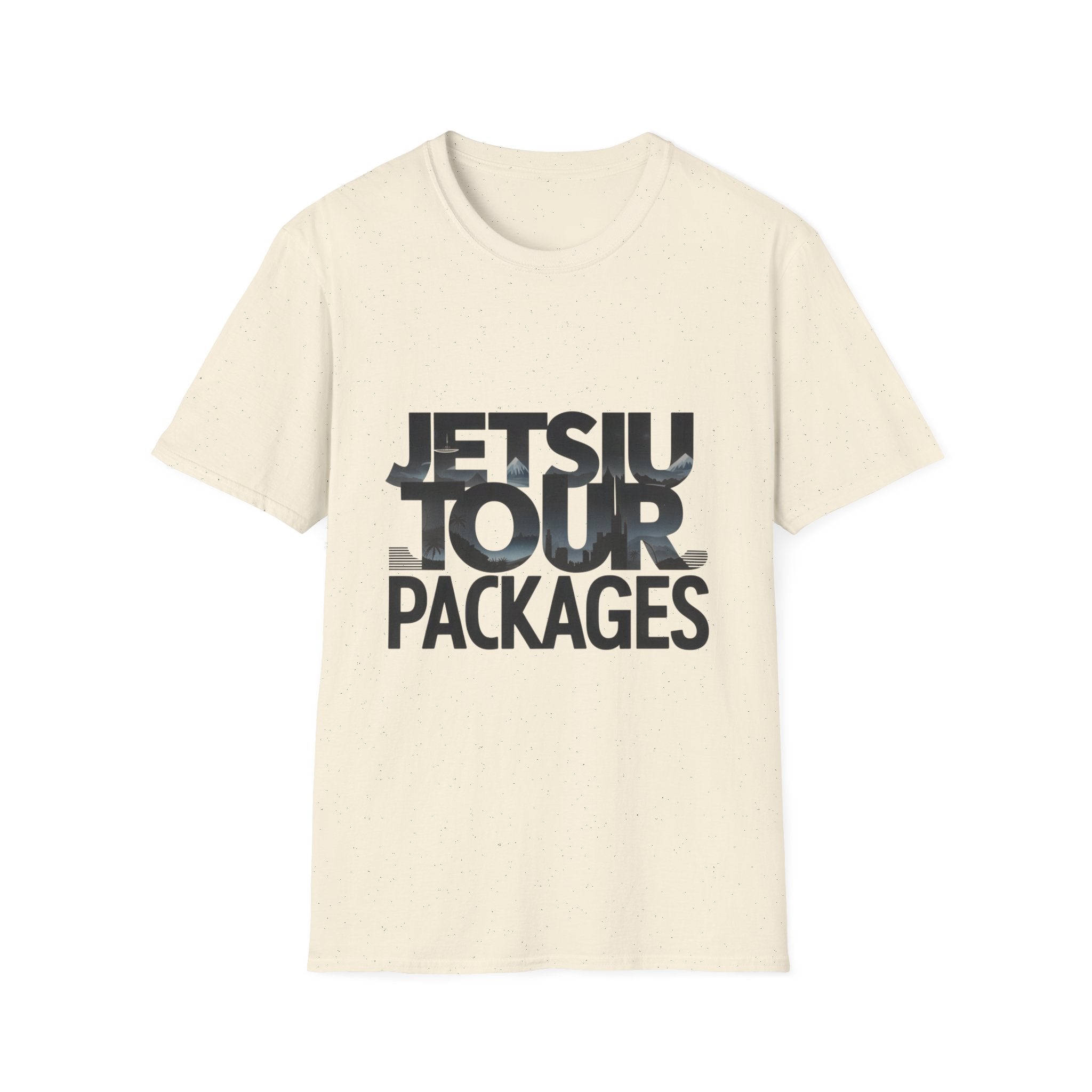 Jetsiu Tour Packages T-Shirt — Bold Travel Graphic Tee