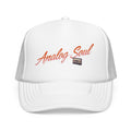Analog Soul Trucker Hat — Retro Cassette Foam Trucker Cap