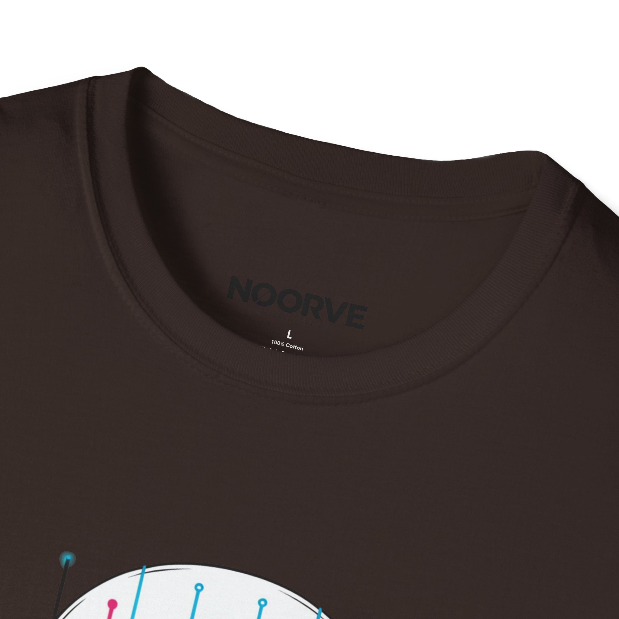 Cyber Skull T‑Shirt — 'Human Powered' Retro Futuristic Graphic Tee