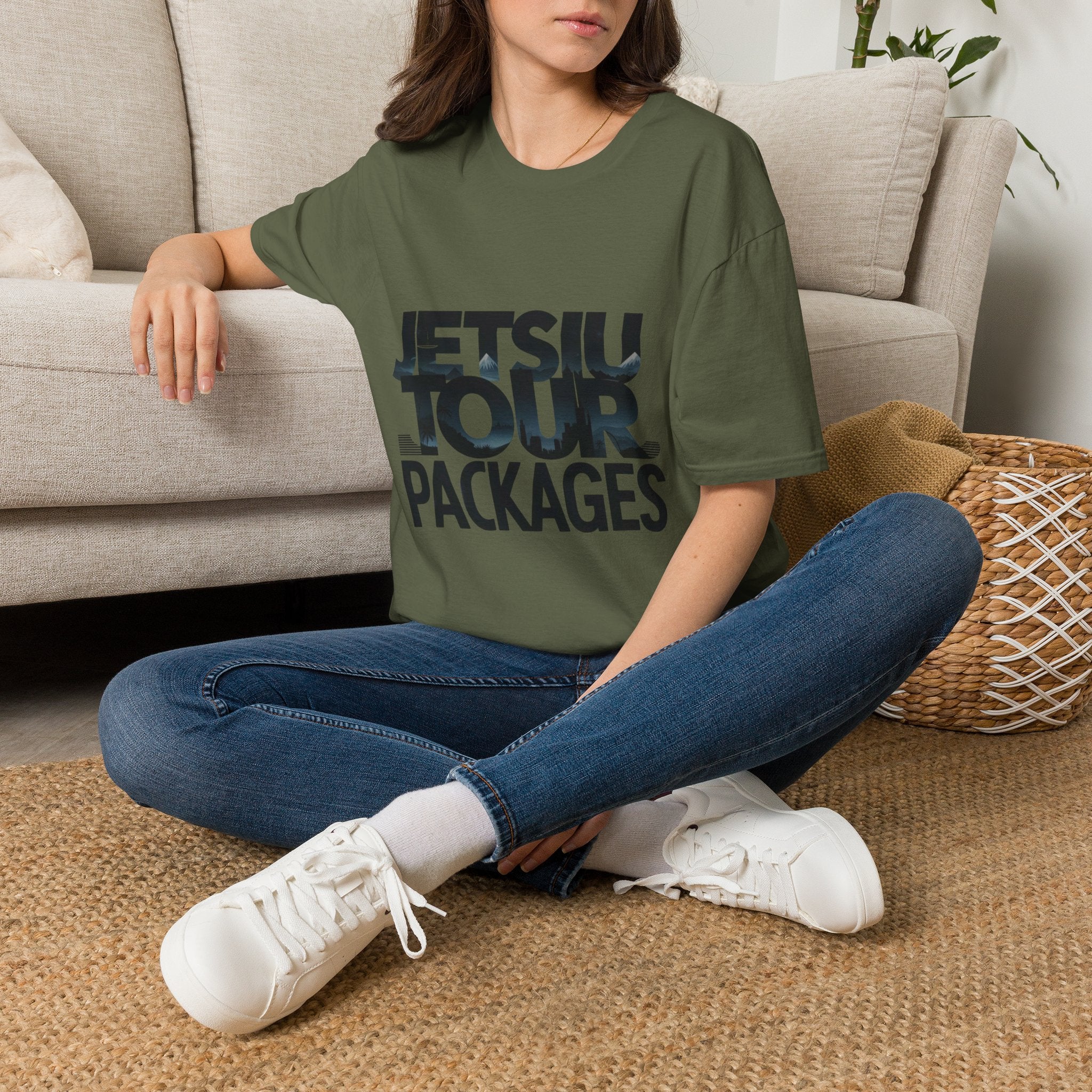 Jetsiu Tour Packages T-Shirt — Bold Travel Graphic Tee
