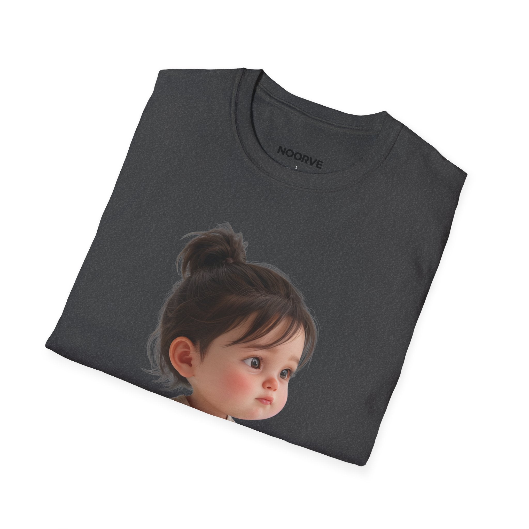 Cute Toddler Portrait T-Shirt — Adorable Baby Face Graphic Tee