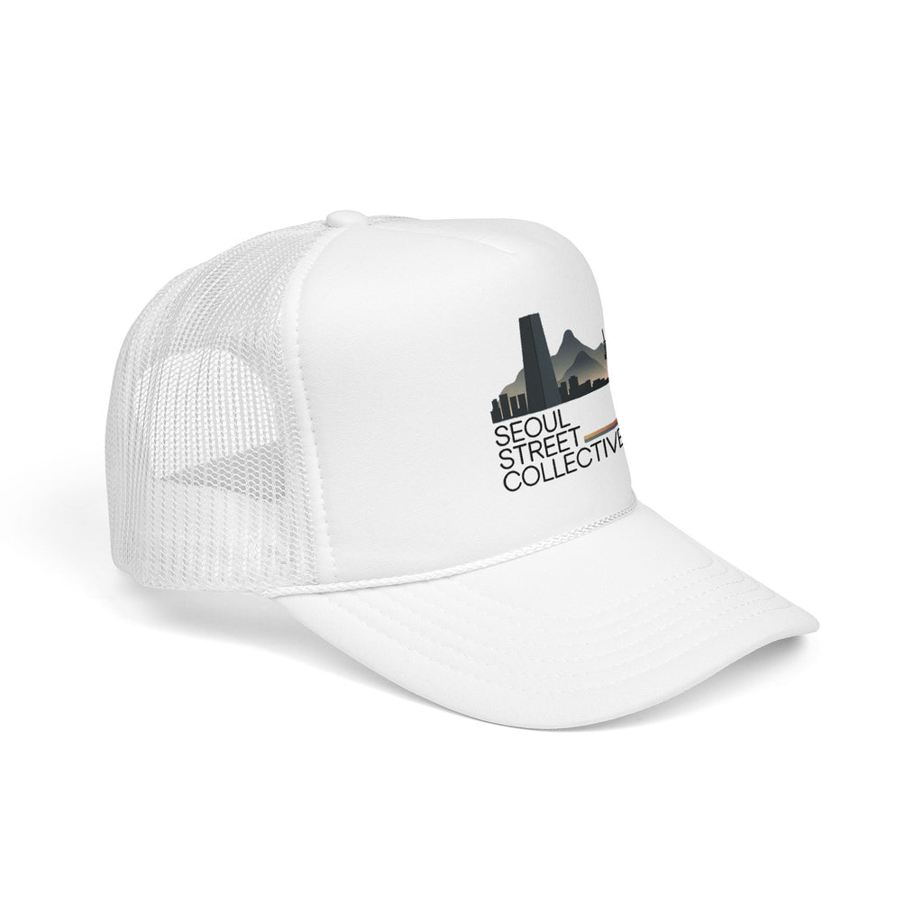 Trucker Hat — Salt Lake City Skyline Vintage Graphic